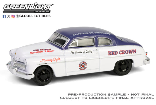GreenLight 1:64 Running on Empty Series 17 - 1949 Mercury Eight Coupe - Red Crown 41170-B