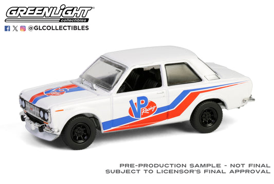 GreenLight 1:64 Running on Empty Series 17 - 1968 Datsun 510 Widebody Coupe - VP Racing Fuels 41170-C