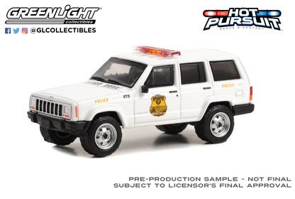 GreenLight 1:64 Hot Pursuit Special Edition - United States Secret Service Police - 2000 Jeep Cherokee 43015-A