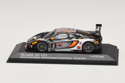 Minichamps 1:43 McLaren 12C GT3 Boutsen Ginion Racing Guilvert/Dermont/Vervisch/Wauters #5 24H Spa 2013 437131305