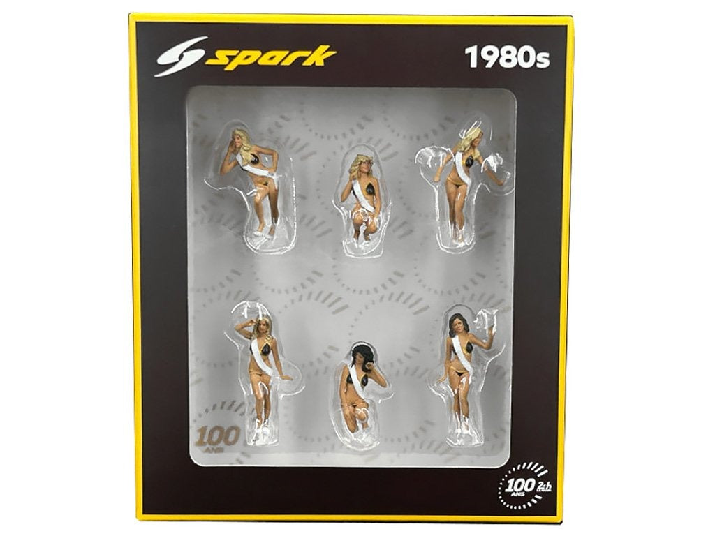 Spark 1:43 Figurines Grid Girls 1980s 43AC022