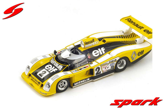 Spark 1:43 Renault Alpine A442B Renault Sport #2 D.Pironi/J.-P.Jaussaud Winner 24H Le Mans 1978 43LM78