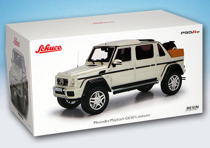 Schuco 1:18 Mercedes-Maybach G650 Landaulet white Limited 500 450017800