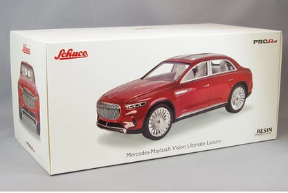 Schuco 1:18 Mercedes-Benz Maybach Ultimate Luxury Red 450018400