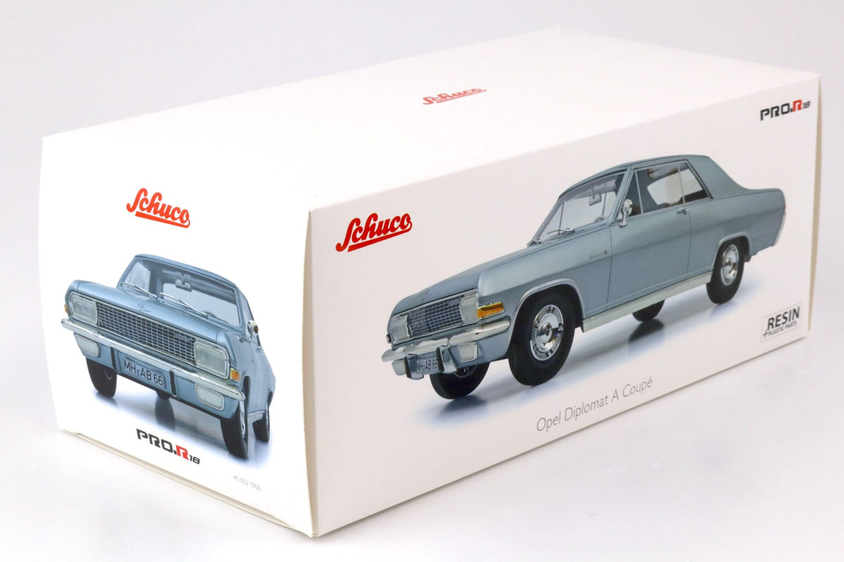 Schuco 1:18 Opel Diplomat A Silver 450021900