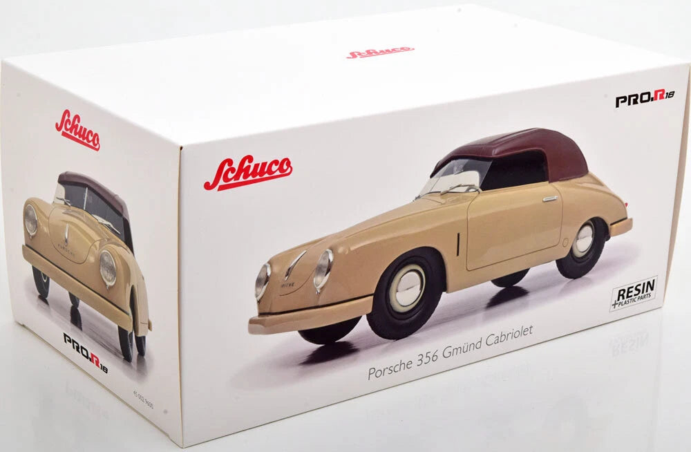 Schuco 1:18 Porsche 356 Gmund beige 450029600