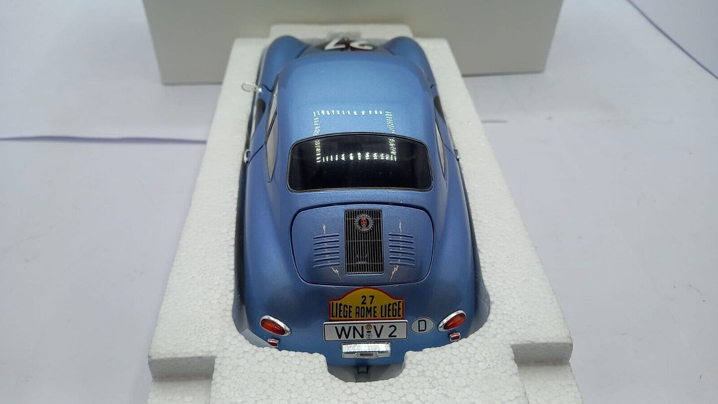 Schuco 1:18 Porsche 356 A Carrera Coupe #27 Robert Buchet/Paul Ernst Strahle Winner Rallye Liege - Rome - Liege 1959 450031900