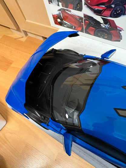 Schuco 1:18 W Motor Fenyr Supersport after Lykan blue 450042600