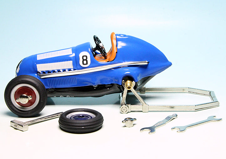 Schuco Mercedes-Benz Studio I #8 blue sheet clockwork car Limited 500 450111800