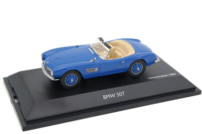 Schuco 1:43 BMW 507 Roadster Blue 450217800