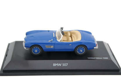 Schuco 1:43 BMW 507 Roadster Blue 450217800