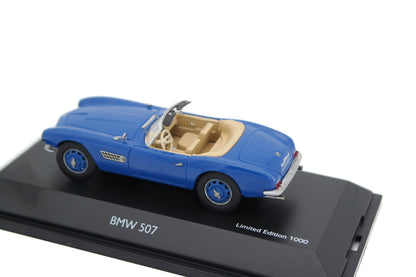Schuco 1:43 BMW 507 Roadster Blue 450217800