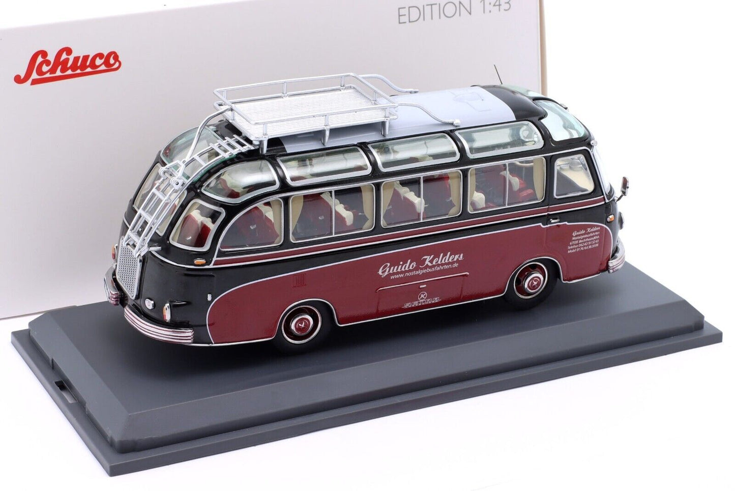 Schuco 1:43 Setra S6 Bus Guido Kelders 450284300