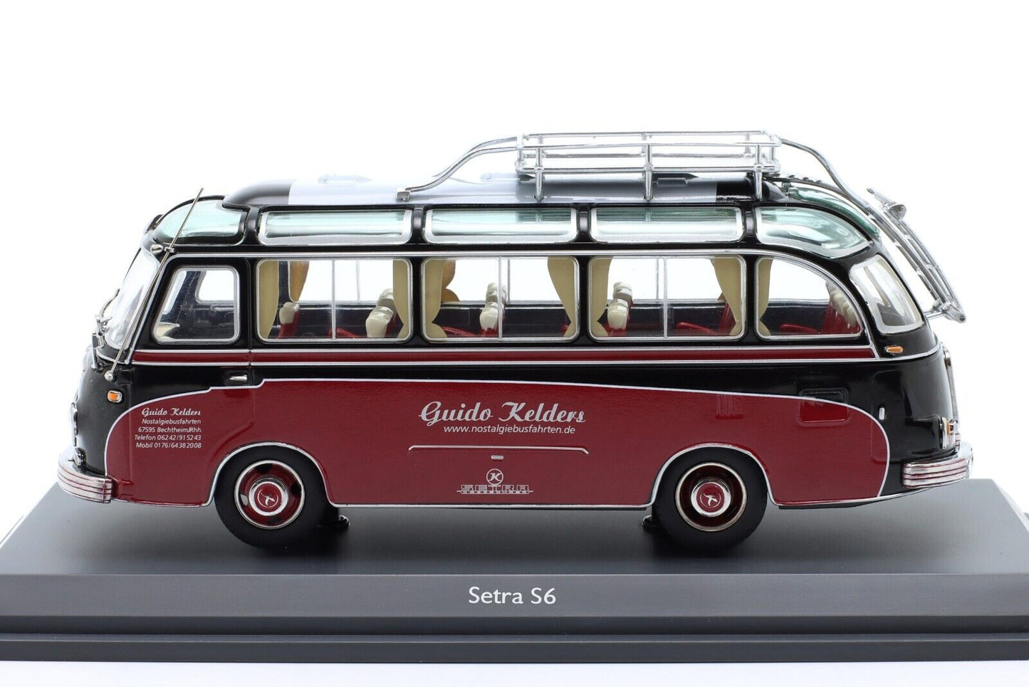 Schuco 1:43 Setra S6 Bus Guido Kelders 450284300
