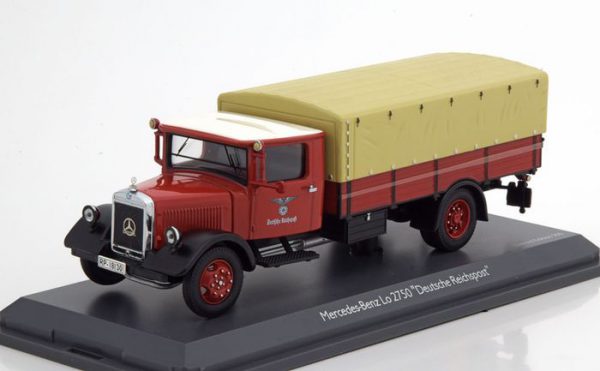 Schuco 1:43 Mercedes-Benz Lo 2750 pick-up Deutsche Reichspost 450310300