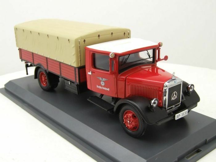 Schuco 1:43 Mercedes-Benz Lo 2750 pick-up Deutsche Reichspost 450310300