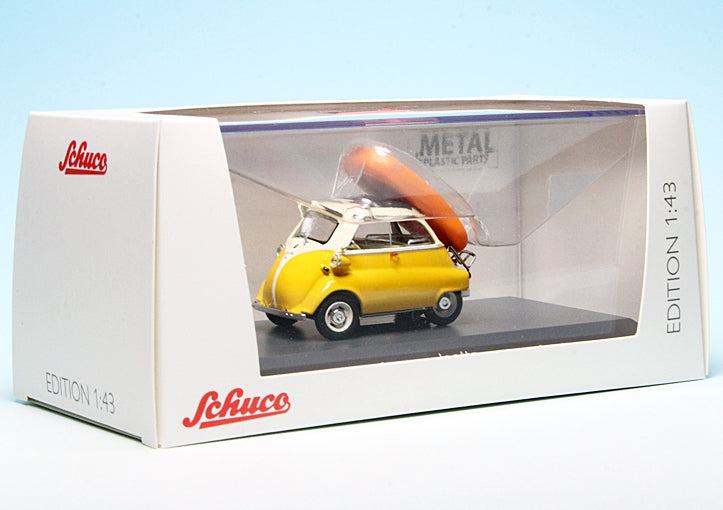 Schuco 1:43 Bmw Isetta Yellow 450376700