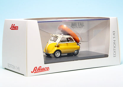 Schuco 1:43 Bmw Isetta Yellow 450376700