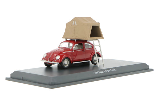 Schuco 1:43 Volkswagen Beetle roof tent 450377500