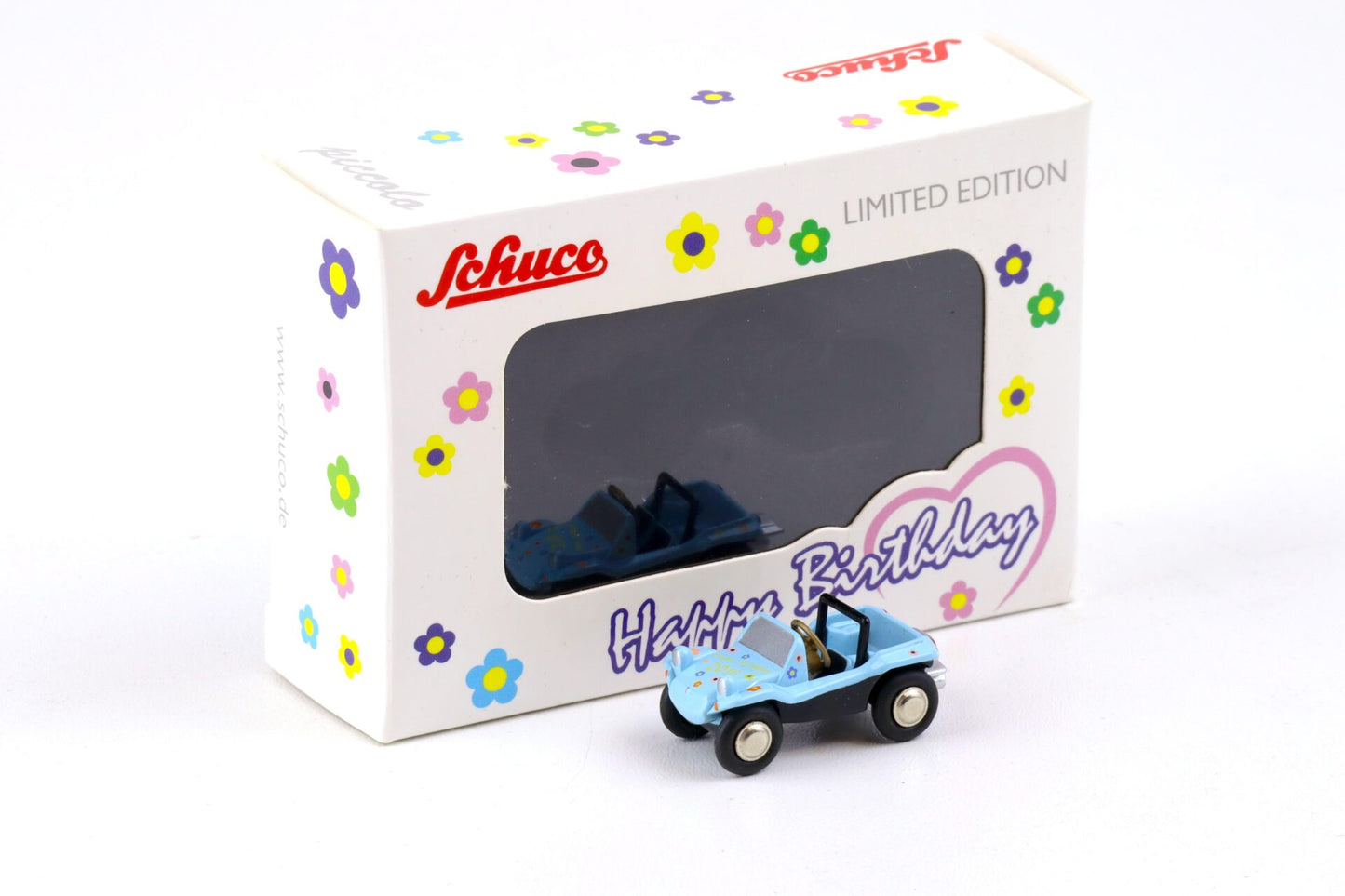 Schuco 1:90 Piccolo Volkswagen Beach Buggy Happy Birthday 2016 450572600