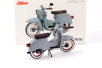 Schuco 1:10 Simson Schwalbe KR51/1 Custom III Gray 450649400