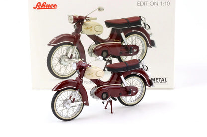 Schuco 1:10 Kreidler Florett Dark Red Motorcycle 450654900
