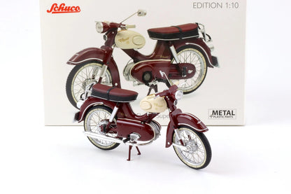 Schuco 1:10 Kreidler Florett Dark Red Motorcycle 450654900