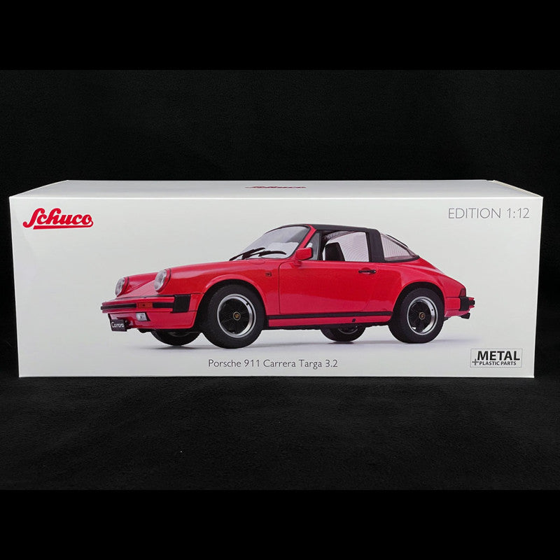 Schuco 1:12 Porsche 911 Carrera Targa 3.2 Red 450669800