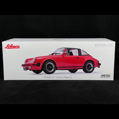 Schuco 1:12 Porsche 911 Carrera Targa 3.2 Red 450669800
