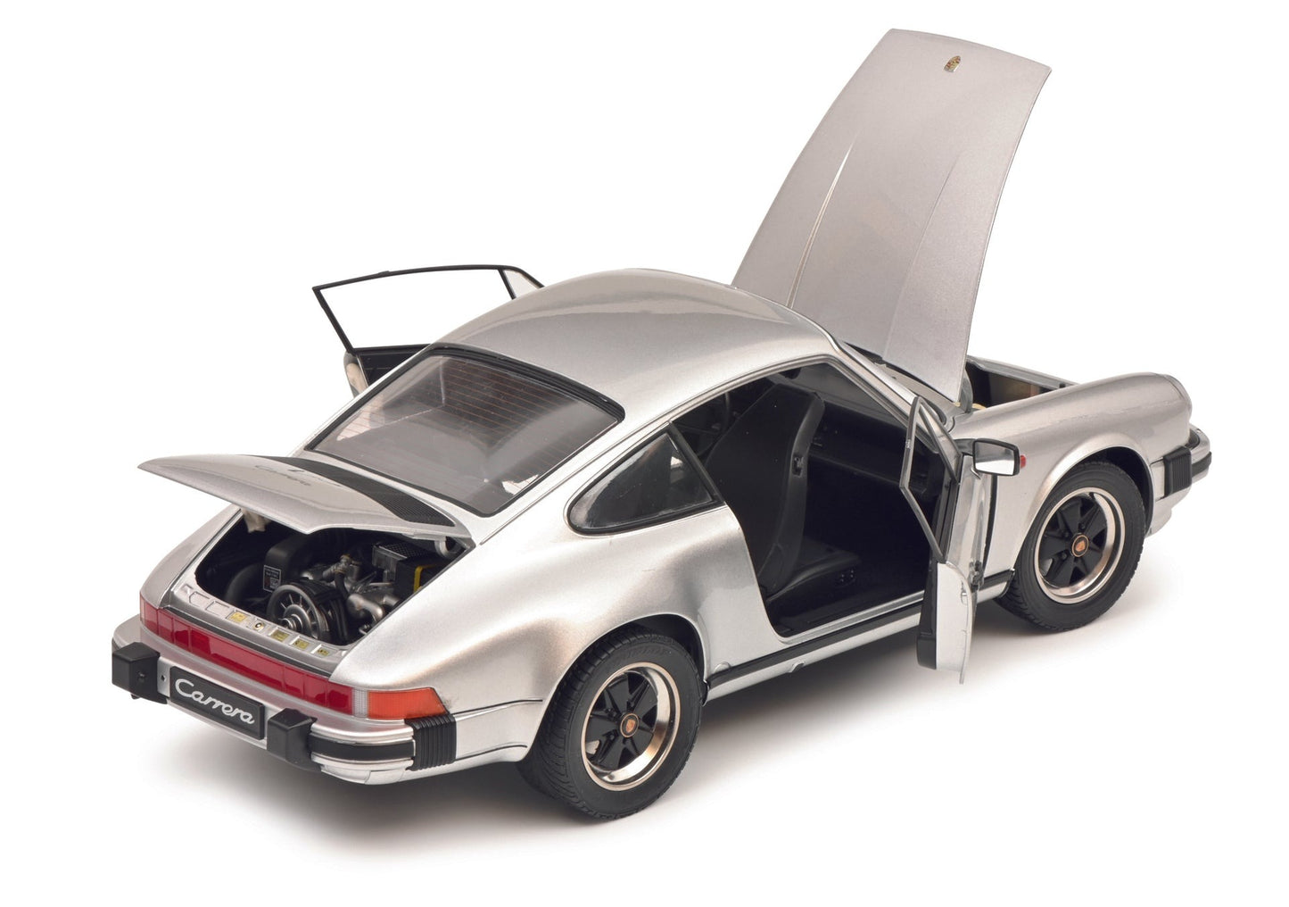 Schuco 1:12 Porsche 911 Carrera Targa 3.2 Silver 450669900