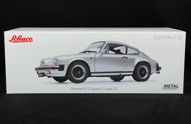 Schuco 1:12 Porsche 911 Carrera Targa 3.2 Silver 450669900