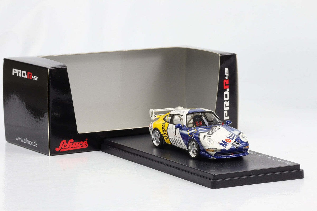 Schuco 1:43 Porsche 911 (993) Cup VIP #1 Porsche Supercup 1996 450888200