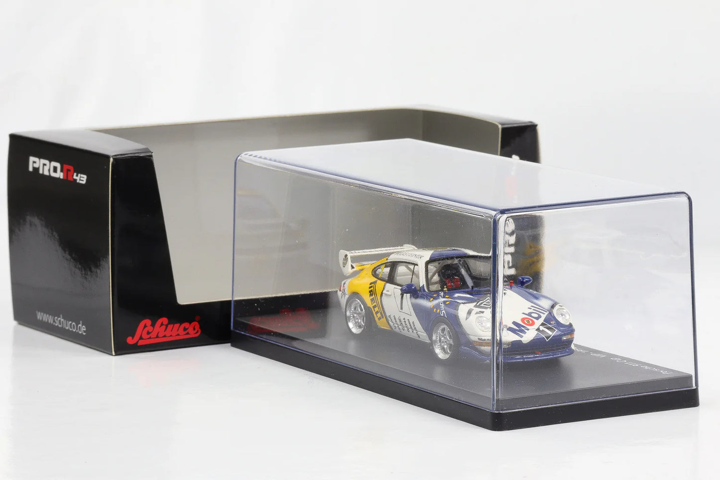 Schuco 1:43 Porsche 911 (993) Cup VIP #1 Porsche Supercup 1996 450888200
