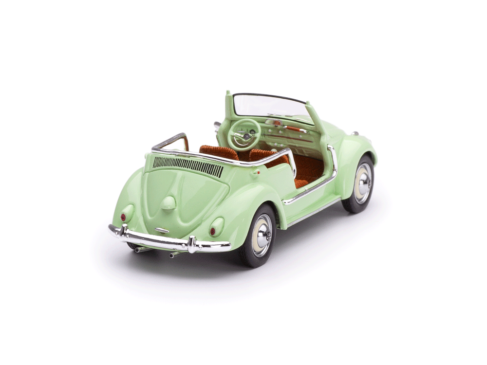 Schuco 1:43 Volkswagen Beetle "Jolly" Light Green 450894500