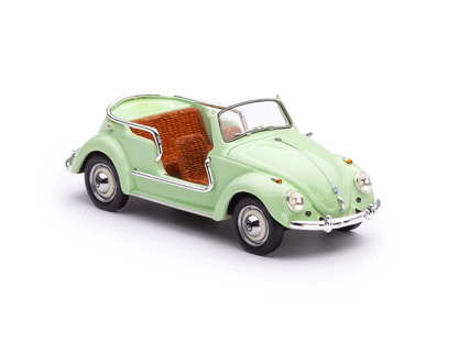 Schuco 1:43 Volkswagen Beetle "Jolly" Light Green 450894500