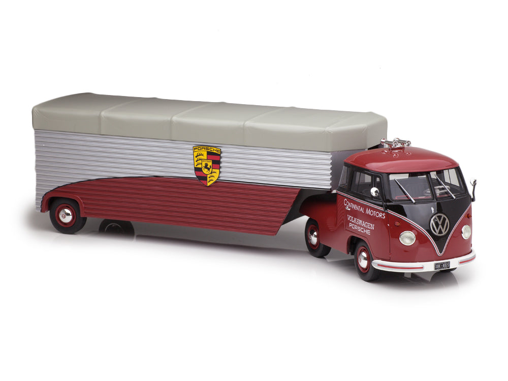 Schuco 1:18 Volkswagen T1b Renntransporter Continental Motors 450905900