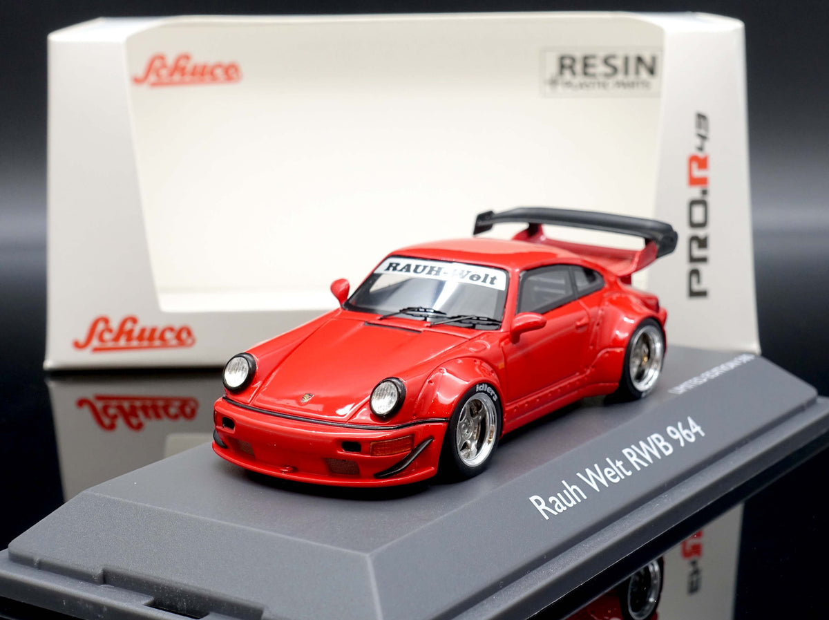 Schuco 1:43 RAUH-Welt RWB Porsche 911 964 Red 450911300