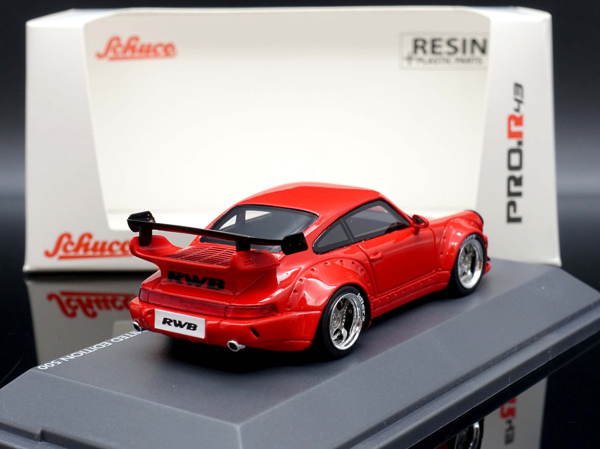 Schuco 1:43 RAUH-Welt RWB Porsche 911 964 Red 450911300