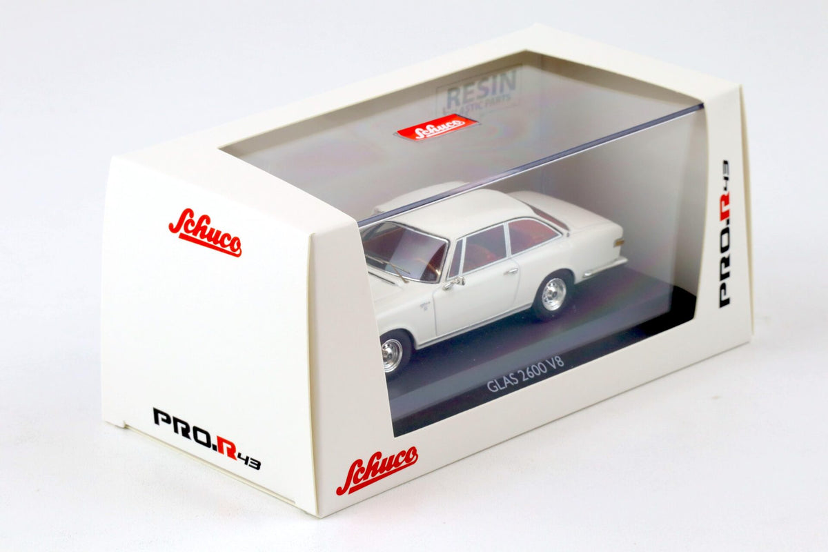 Schuco 1:43 GLAS 2600 V8 White 450913300