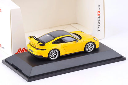 Schuco 1:43 Porsche 911 992 GT3 Yellow 450919200