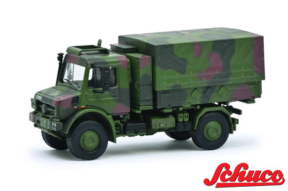 Schuco 1:87 Mercedes-Benz Unimog 5023 Platform Truck 452666100