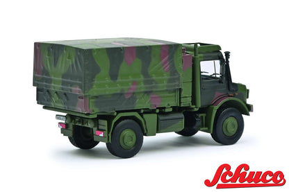 Schuco 1:87 Mercedes-Benz Unimog 5023 Platform Truck 452666100