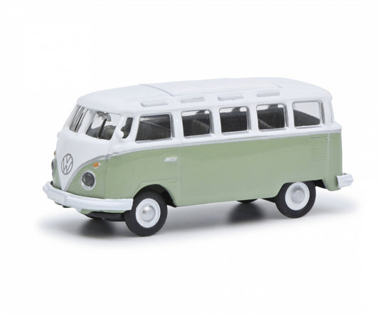 Schuco 1:87 Volkswagen T1 Samba Green/White 452670700