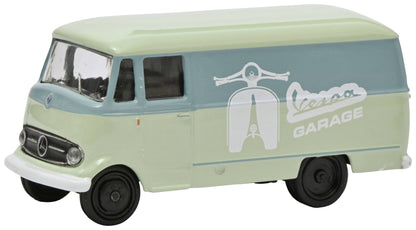 Schuco 1:87 3-Vehicle Set Mercedes-Benz L319 Volkswagen T1 Flatbed and Vespa 452671700