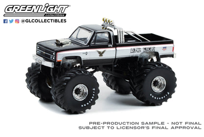 GreenLight 1:64 Kings of Crunch Series 12 - Lone Eagle - 1984 Chevrolet K-30 Silverado Monster Truck 49120-E