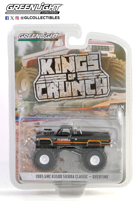 GreenLight 1:64 Kings of Crunch Series 14 - Overtime - 1985 GMC K3500 Sierra Classic 49140-B