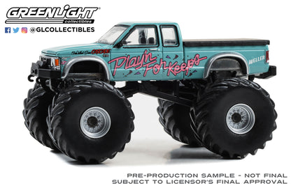 GreenLight 1:64 Kings of Crunch Series 14 - Playin for Keeps - 1990 GMC S-15 49140-E