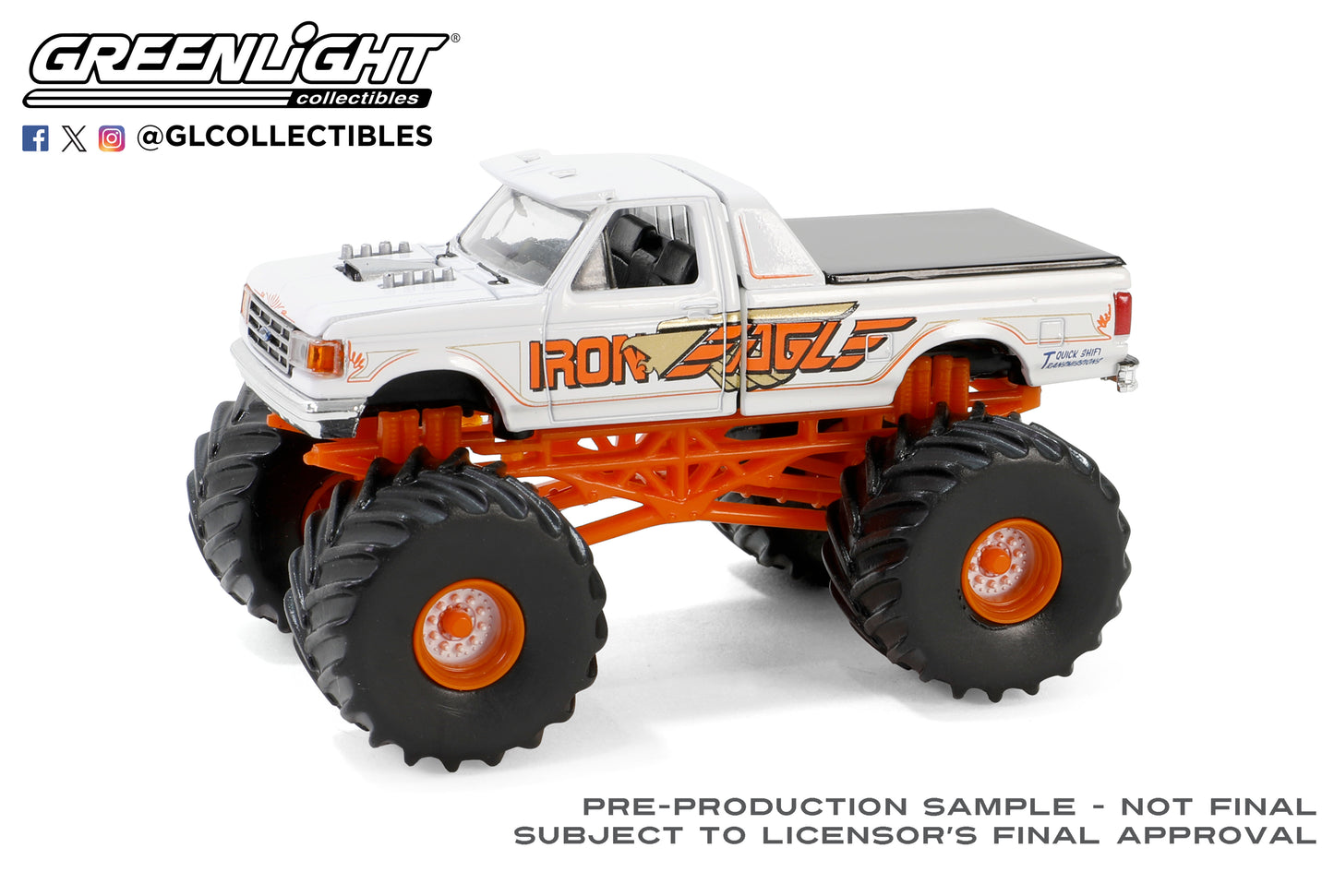 GreenLight 1:64 Kings of Crunch Series 15 - Iron Eagle - 1990 Ford F-350 49150-E