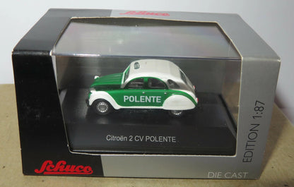 Schuco 1:87 Citroen 2CV Police 452608800