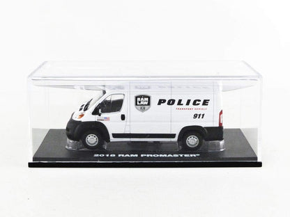 GreenLight 1:43 2018 Dodge Ram ProMaster 2500 Cargo High Roof - Ram Law Enforcement Police Transport Vehicle 86168
